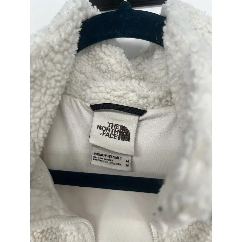 Womens The North Face Ridge Fleece Heavyweight Full Zip Sweater Jacket‎ Medium